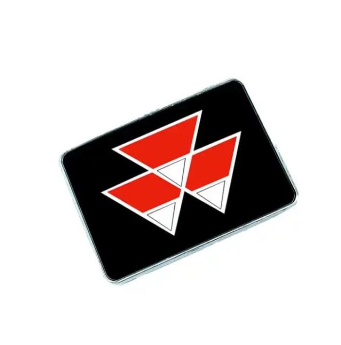 Badge Assembly – For Massey Ferguson Tractors O.E.M. Part No. 3580033M1 Premium Quality MF 240, 260, 375, 385 - Image 2